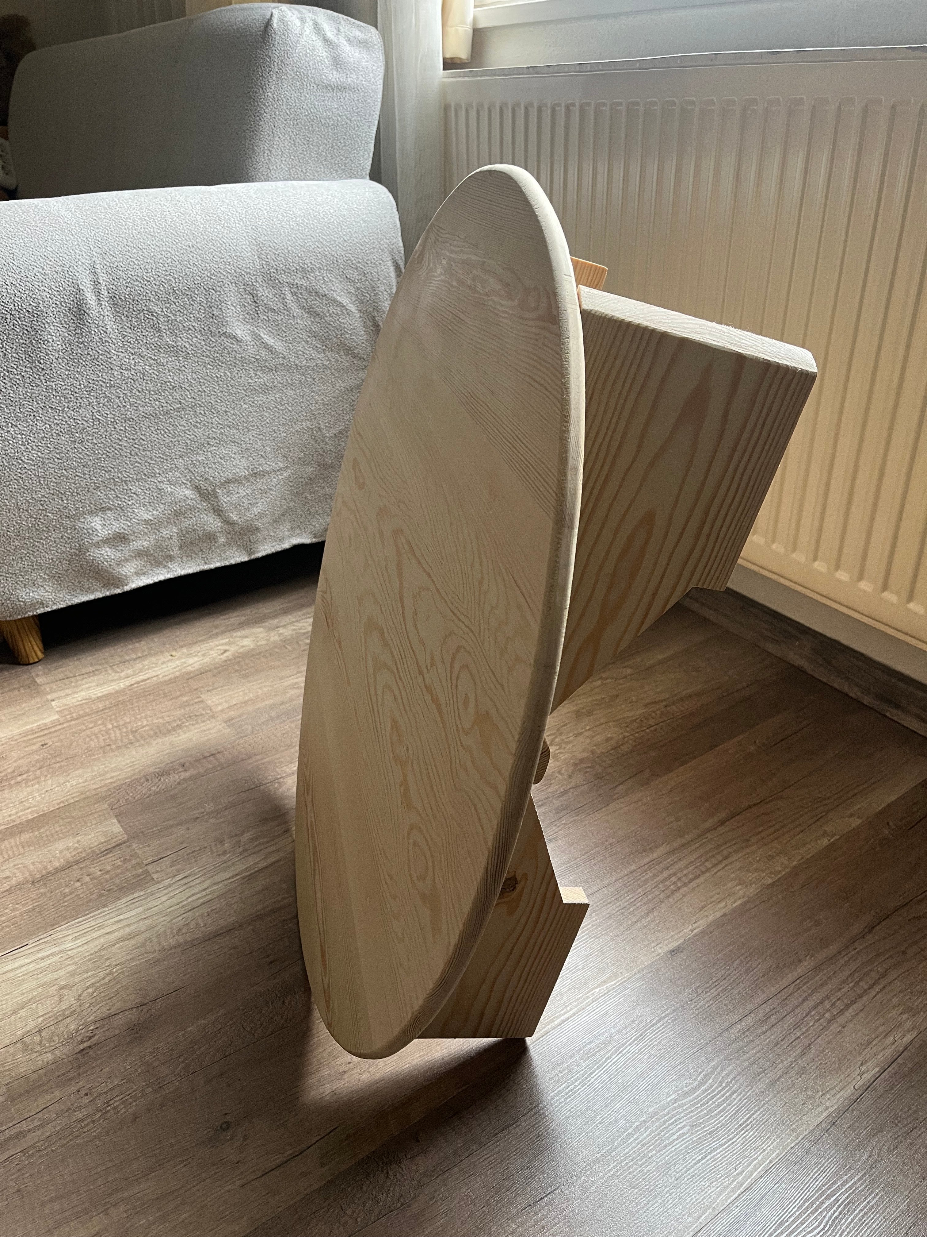 % 100 Doğal Ahşap Yer Sofrası