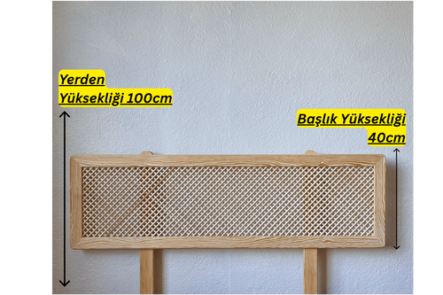 Ahşap Yatak Karyola Başlığı
